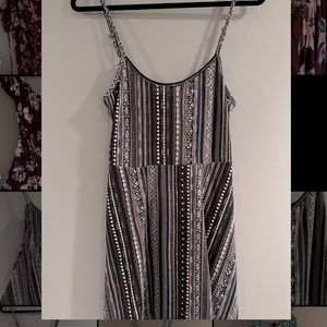 Short, spaghetti strap summer dress!
